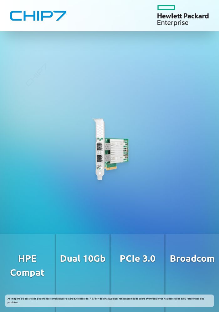Adaptador de Rede HPE Broadcom BCM57412