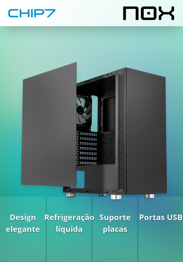 Nox Hummer Void - Caixa ATX