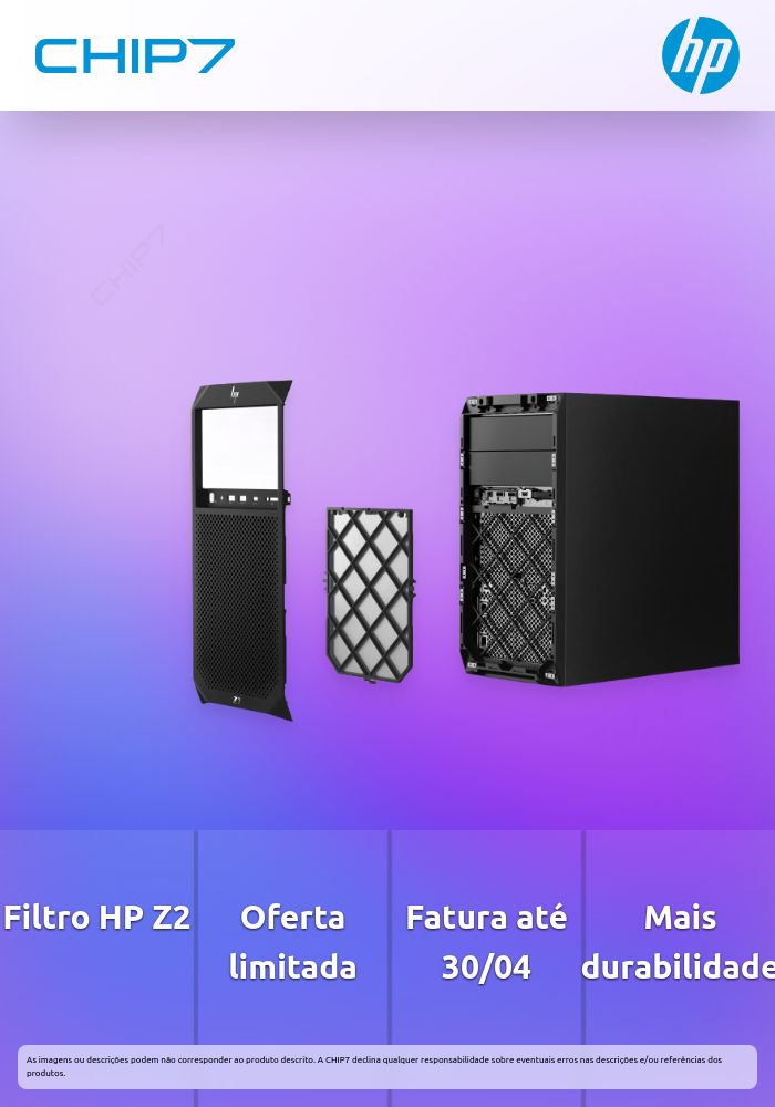 HP Z2 TWR G4 DUST FILTER AND BEZEL   - limitado ao stock na CPCDI e faturados até 30 de abril