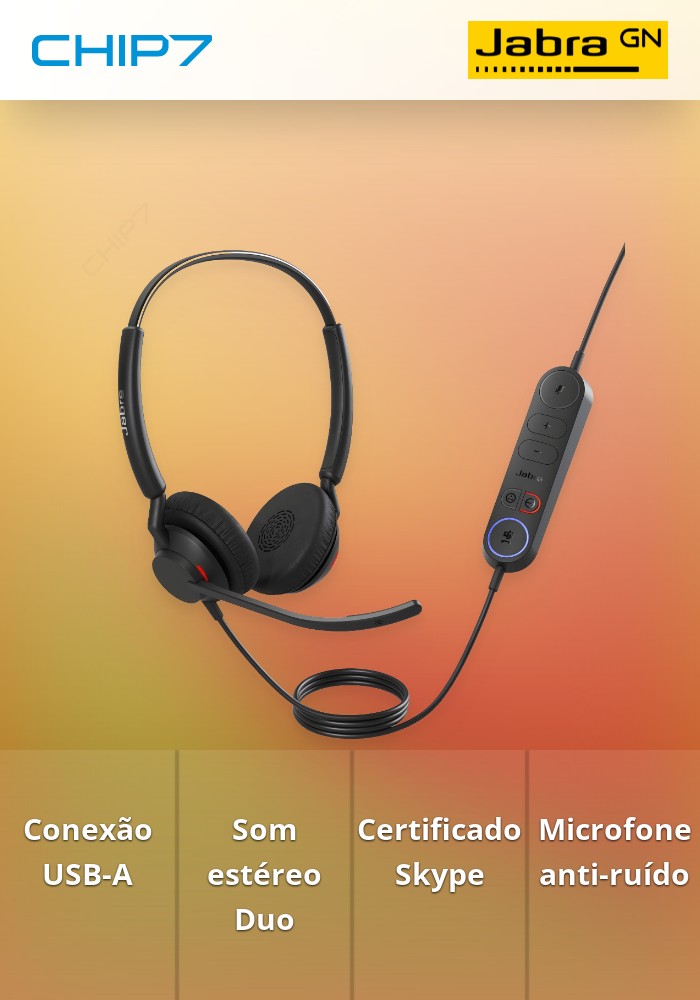 Headset Jabra Engage 40 MS Duo USB-A (4099-413-279)