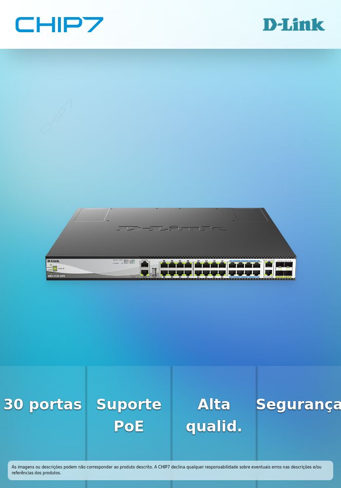 Switch D-Link DMS-3130-30PS/E 30 portas Gerenciada PoE