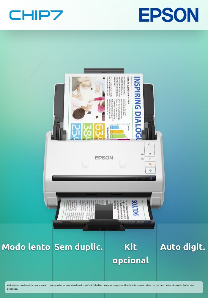 Digitalizador Profissional Epson - WorkForce DS-530II