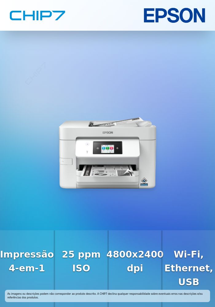 Impressora Multifunções Epson WorkForce Pro WF-M4619DWF