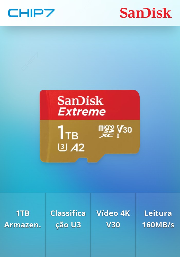 1TB microSDXC UHS-I SanDisk Extreme