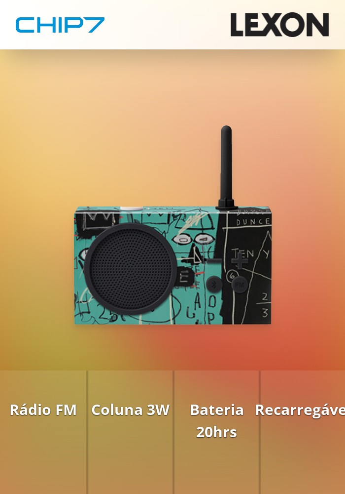 Rádio FM Lexon Tykho 3 (Jean Basquiat equals pi)