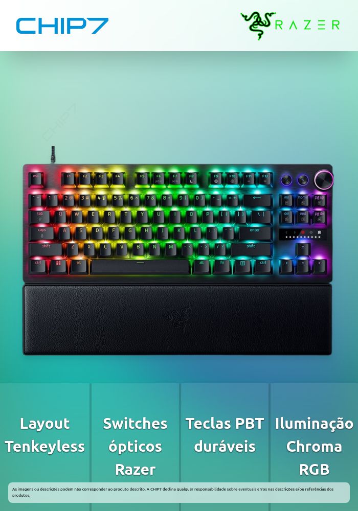 Teclado Razer Huntsman V3 Pro Tenkeyless - US Layout