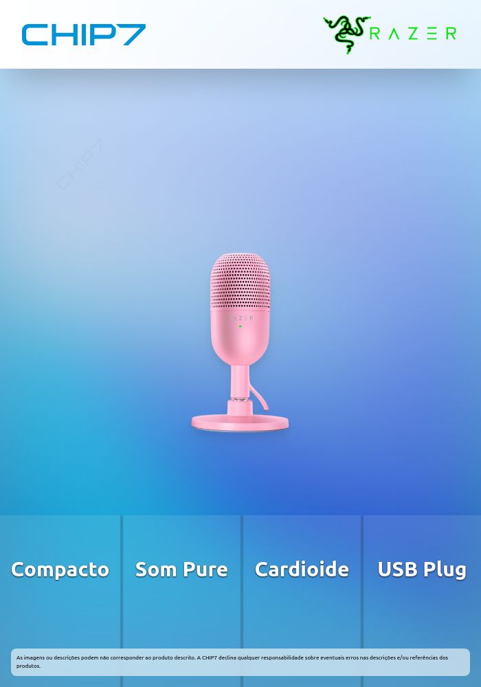 Microfone Seiren V3 Mini Quartz