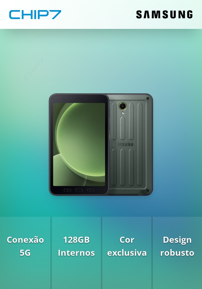 Tablet Samsung Galaxy Tab Active5 EE 5G 128GB Verde
