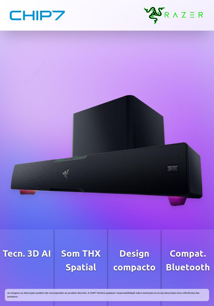 Soundbar Razer Leviathan V2 Pro | CHIP7