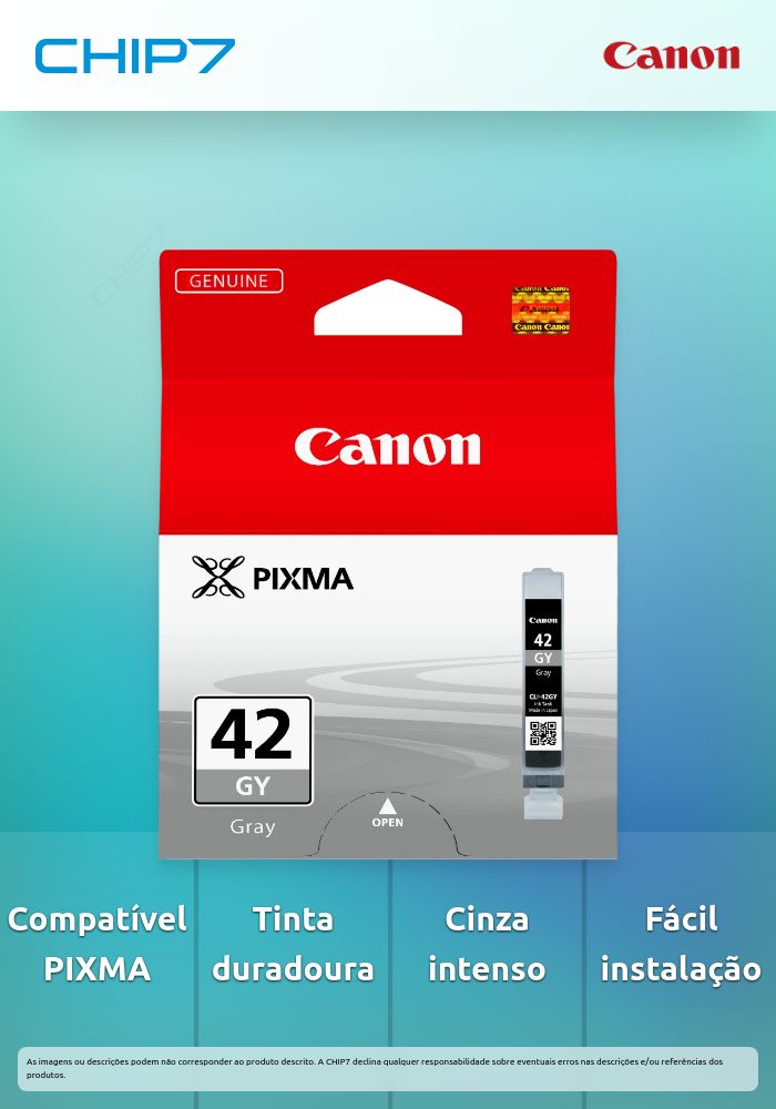 Tinteiro Canon Cinzento CLI-42