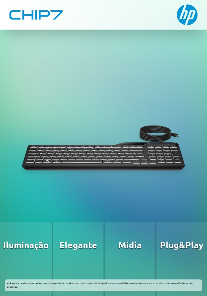 Teclado HP 400 Backlit