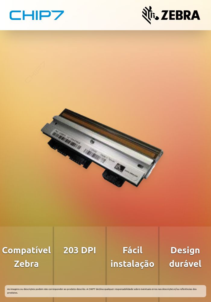 Cabeça de Impressão Zebra ZD220T ZD230T ZD888T 203 DPI P1115690