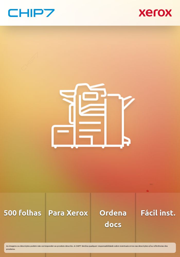 Finalizador integrado Xerox 500 folhas