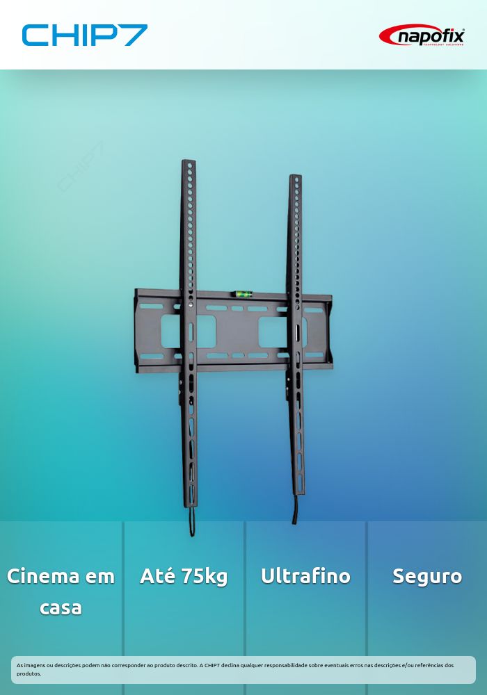 SUPORTE PAREDE NAPOFIX VERTICAL FIXO PARA DIGITAL SIGNAGE WM4060F