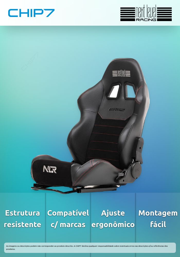 Assento de Competição Next Level Racing ERS2 ELITE