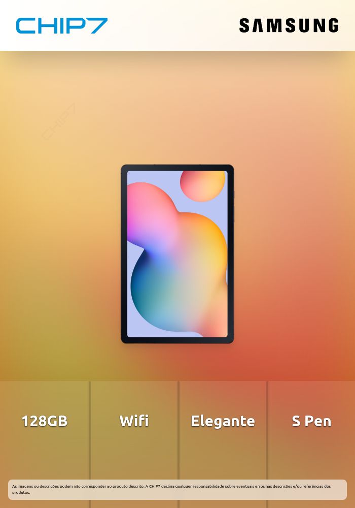 Tablet Samsung Tab S6 Lite Wifi 128GB (2024) Cinzento