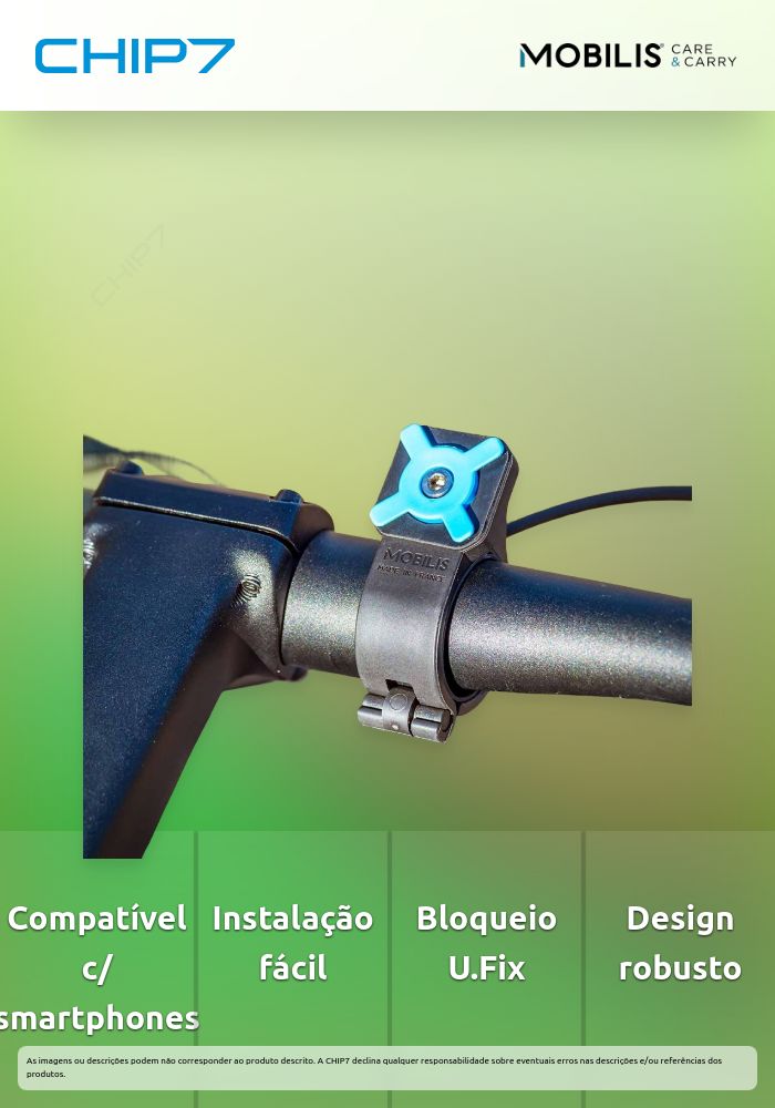 SUPORTE Mobilis DE BICICLETA / SCOOTER U.FIX PARA SMARTPHONE
