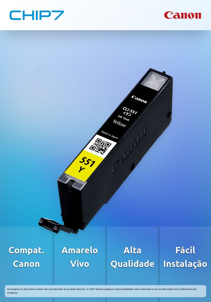 CLI-551 Y - Yellow ink tank