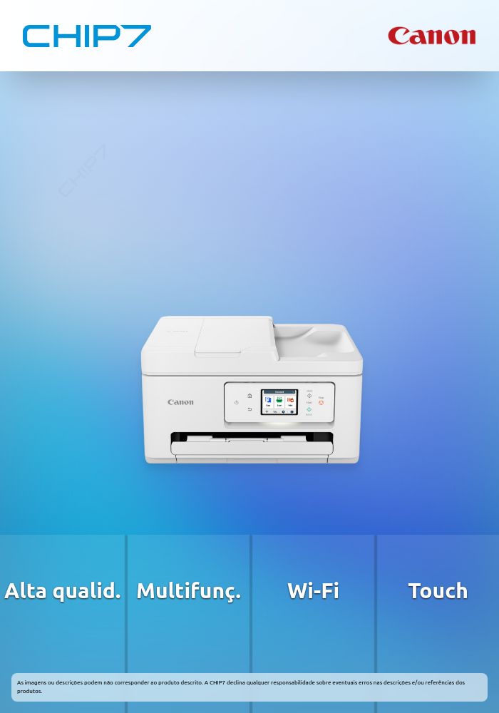 Impressora Multifunções Canon PIXMA TS7750i Jacto de tinta