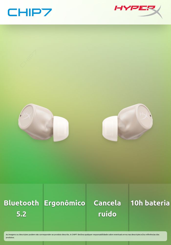 Earbuds HyperX Cirro Buds Pro Bege