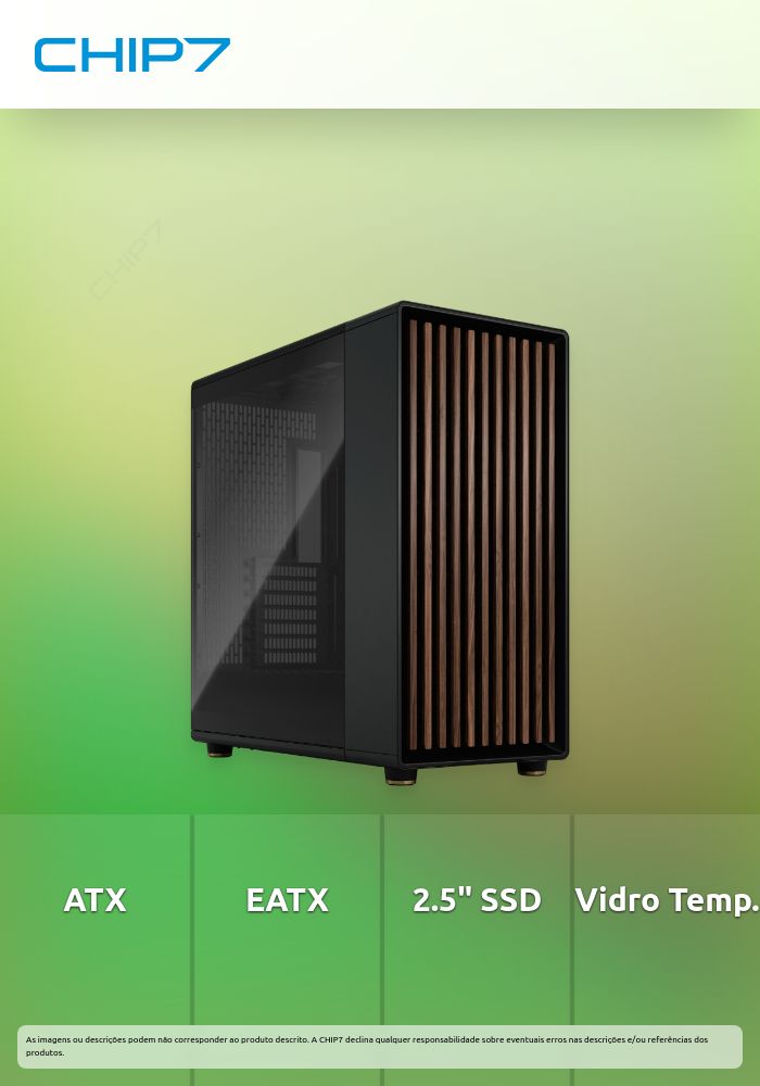 Caixa E-ATX Fractal Design North XL Charcoal Black TG Dark