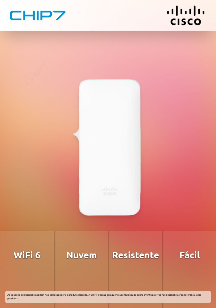 Point D'Accès WiFi 6 Extérieur Meraki Go - Géré Via Cloud Et Sans Licence