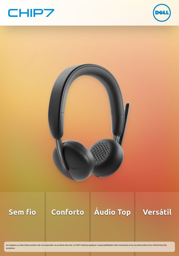 Headset Wireless Dell - WL3024