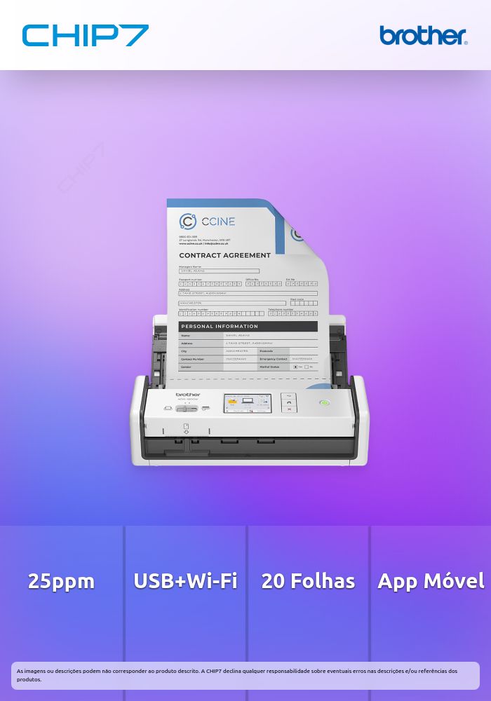 Scanner Brother ADS-1800W (ADS1800WUN1)