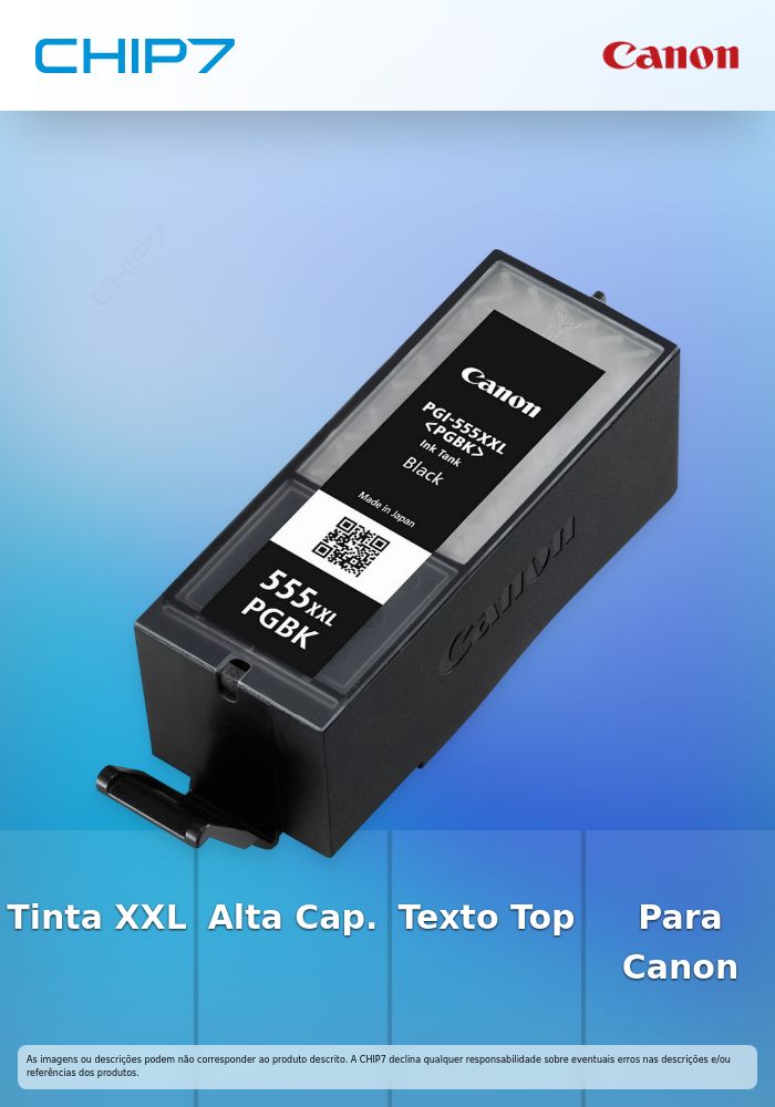 PGI-555 XXL PGBK - Black XXL ink Cartridge