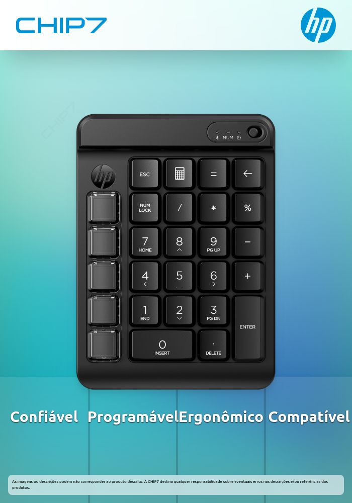 Teclado HP 430 Sem Fios Programável
