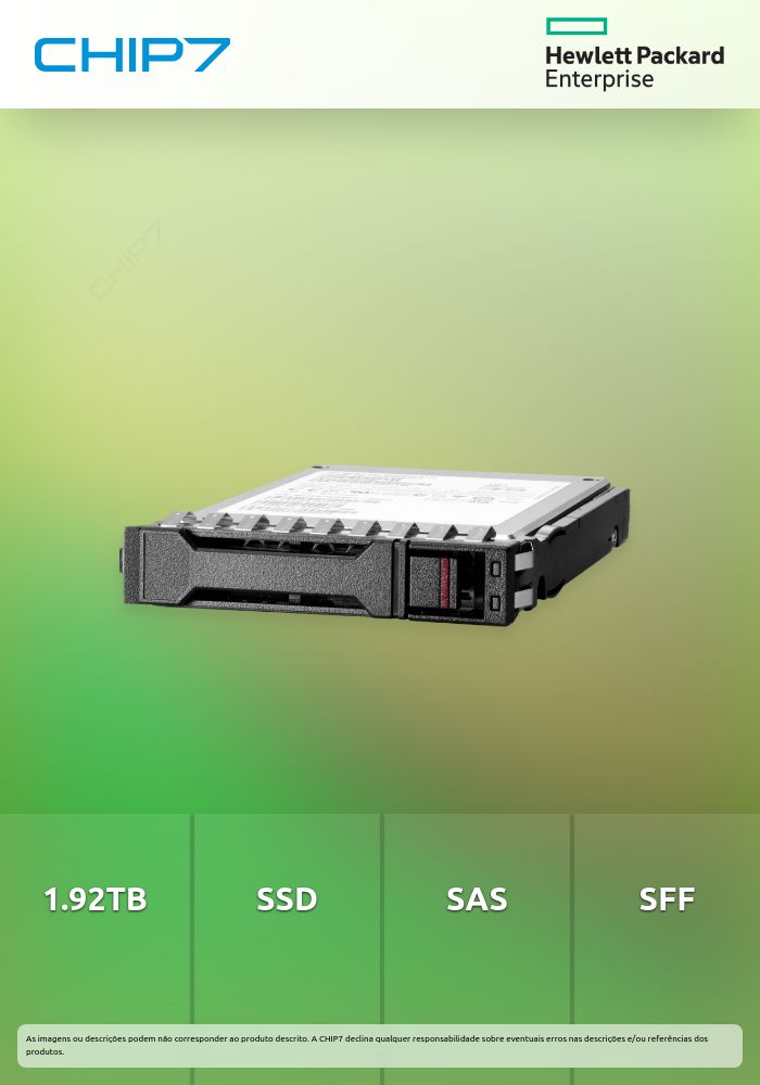 1.92TB SSD HPE SAS RI SFF BC VS MV