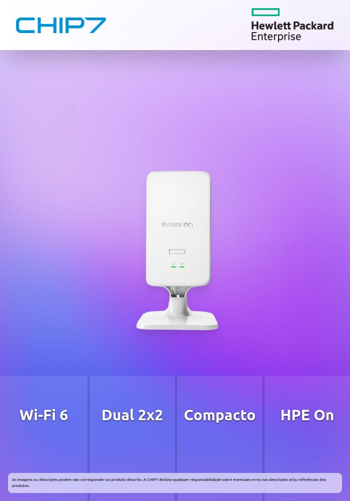 Access Point HPE Networking Instant On Dual Radio 2x2 Wi-Fi 6 (RW) AP22D