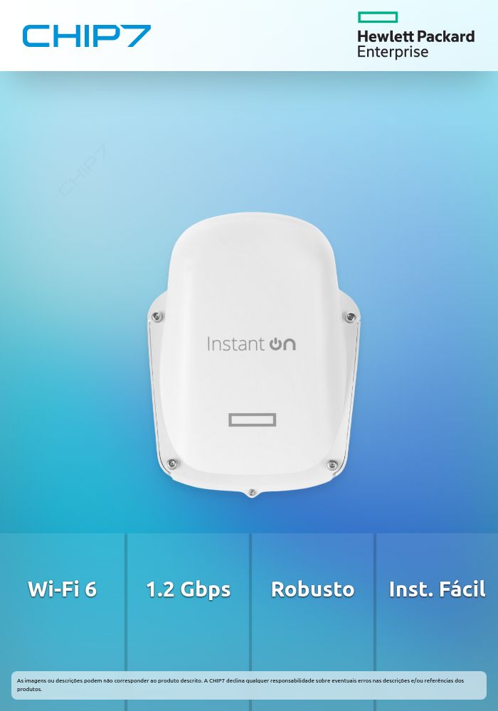 Access Point HPE Networking Instant On AP27 (RW) Dual Radio 2x2 Wi-Fi 6 Outdoor