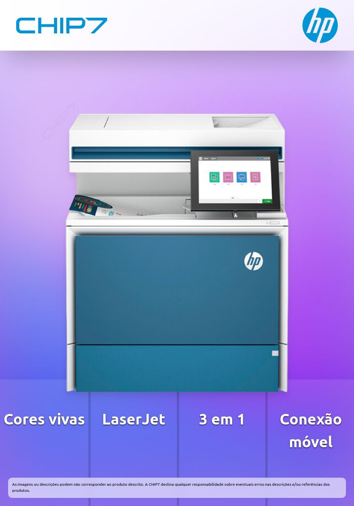 Impressora HP Multifunções Color Laserjet Enterprise 5800dn
