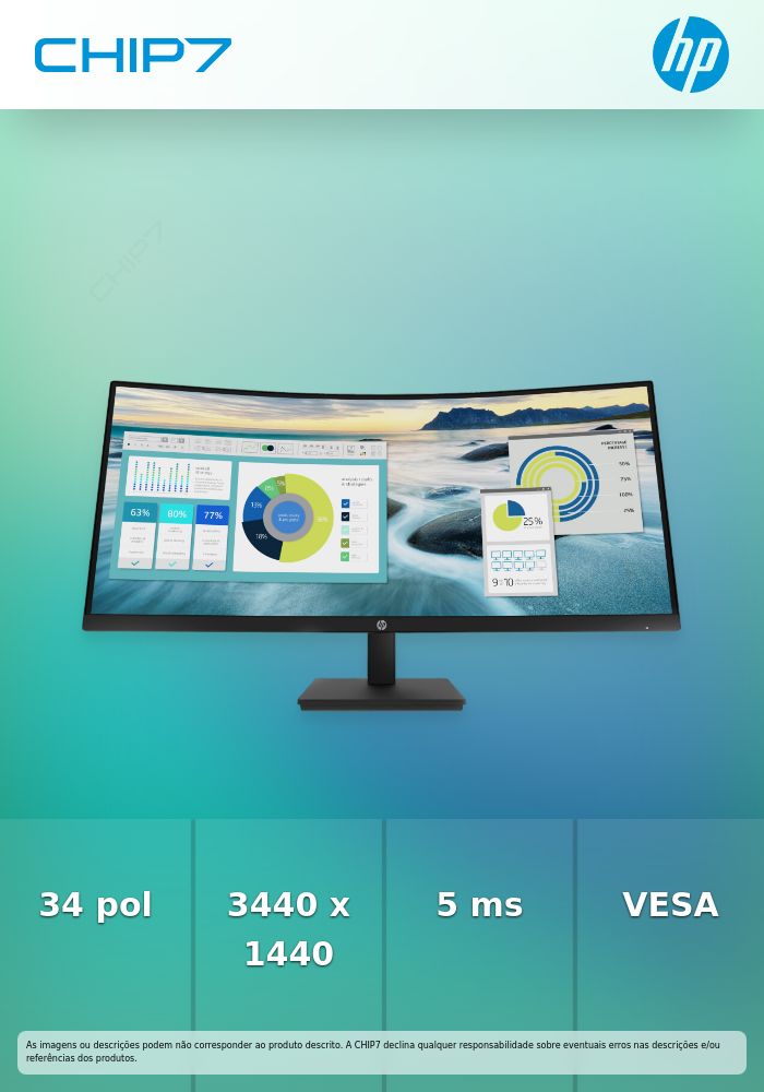 HP MONITOR P34hc G4 34