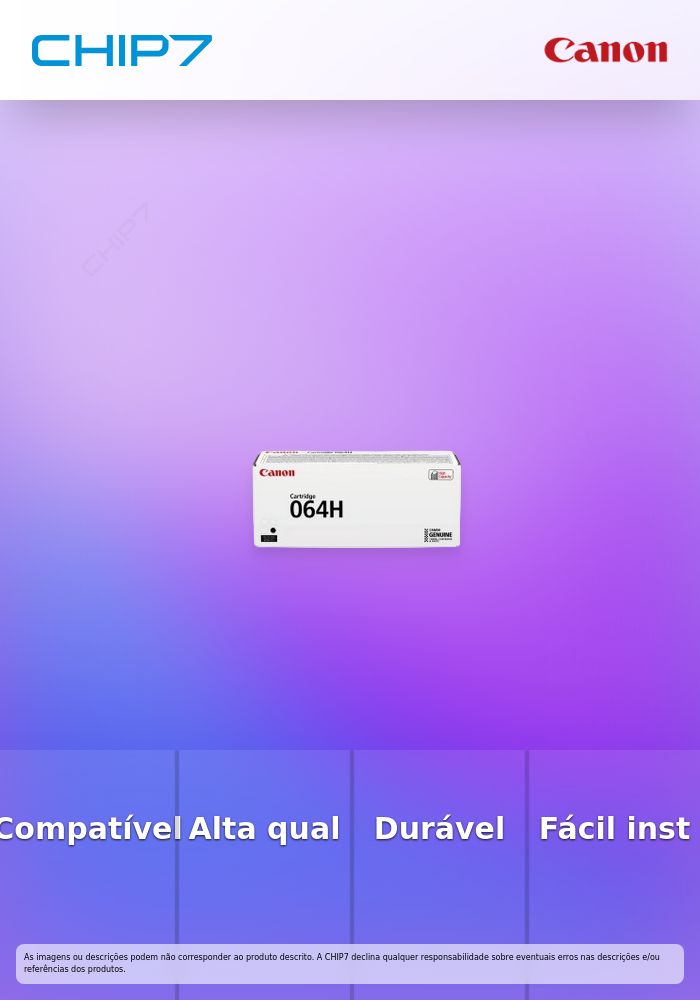 064 H BK Toner Cartridge compativel com MF832cdw