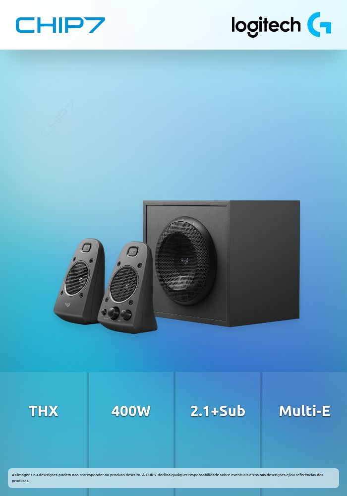 LOGITECH SPEAKERS Z625 THX 2.1 SPKR