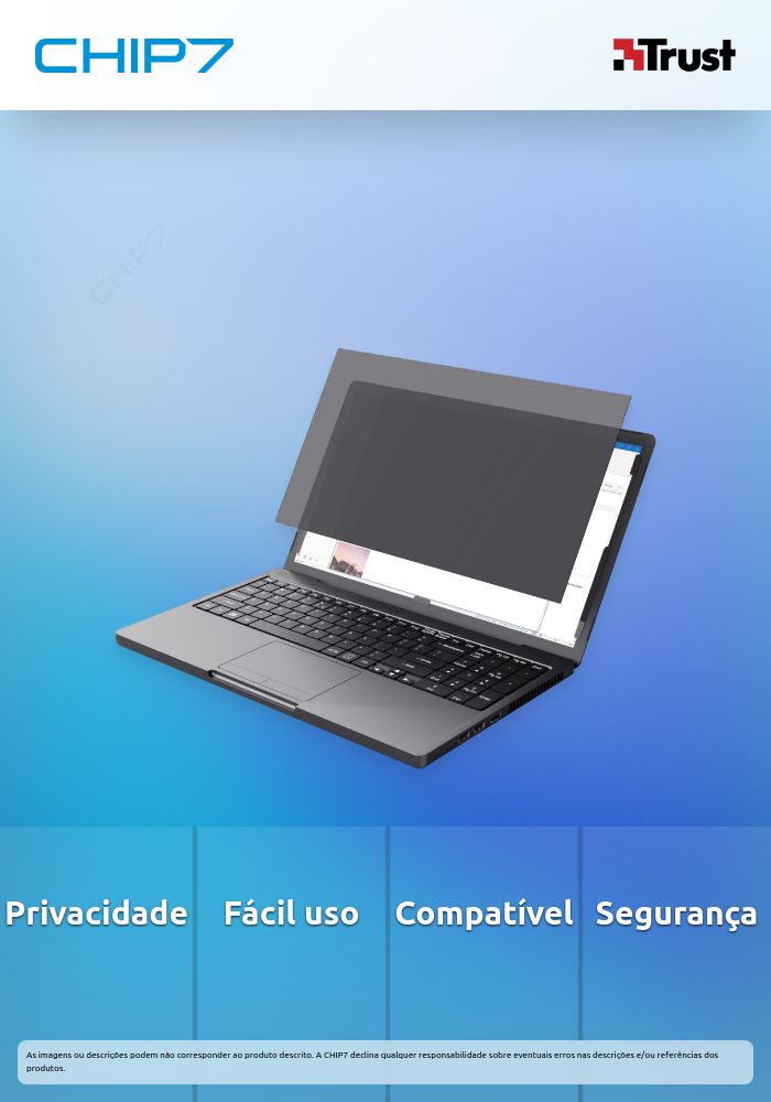 Protector TRUST PRIMO PRIVACY FILTER 15.6 INCH - 25195