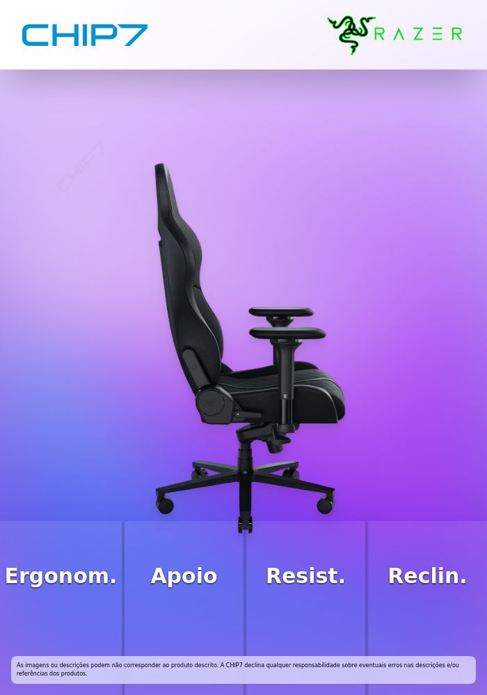 Cadeira Gaming ENKI (Black)