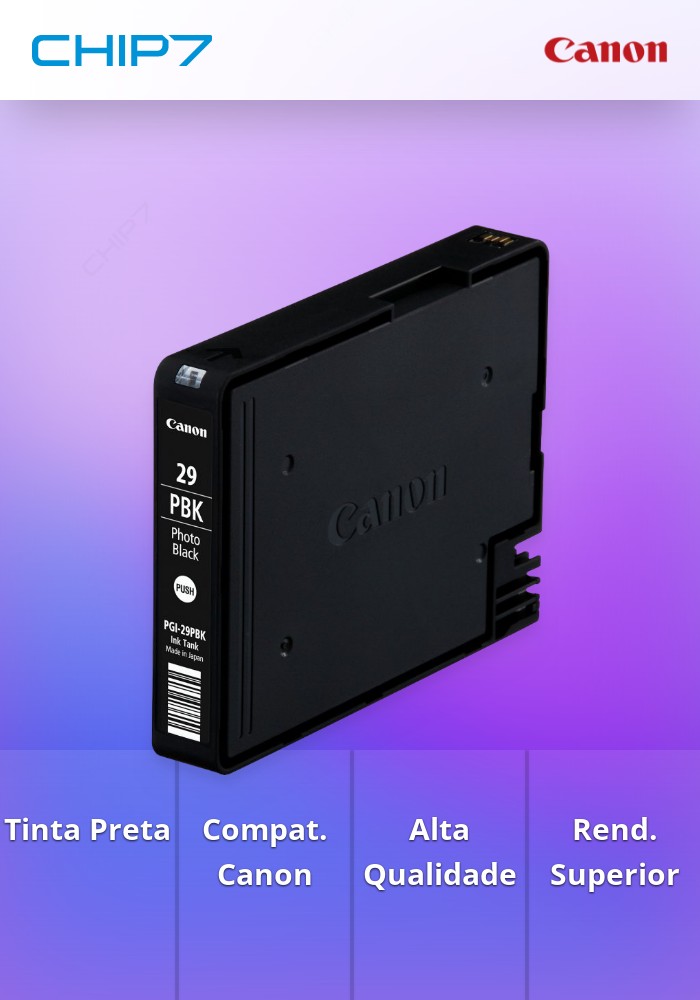 PGI-29 PBK - Photo Black Ink Cartridge