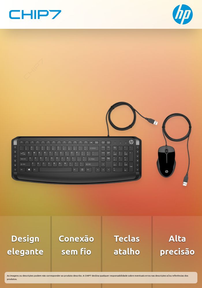Pavilion Keyboard + Mouse 200