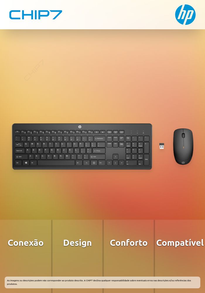 HP Teclado + Rato Wireless 230