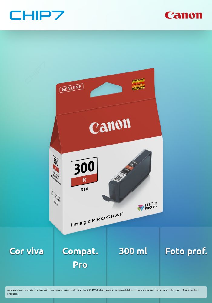 PFI-300 Pro Séries - Red ink tank