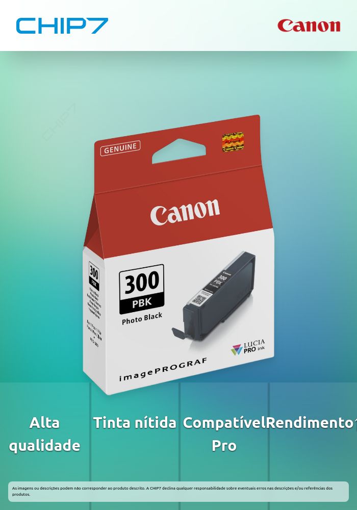 PFI-300 Pro Séries - Photo Black ink tank