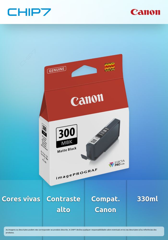 PFI-300 Pro Séries - Matte Black ink tank