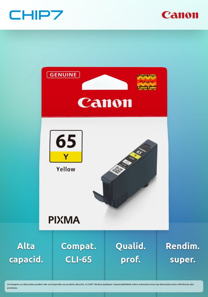 CLI-65 Pro Séries - Yellow ink tank