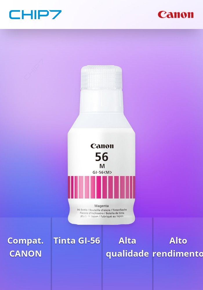 Tinteiro CANON GI-56 Magenta