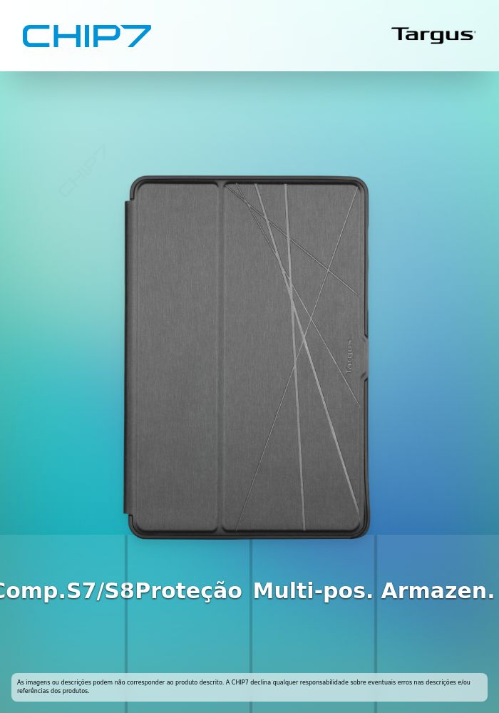 TARGUS CLICK-IN CASE FOR TAB S7/S8