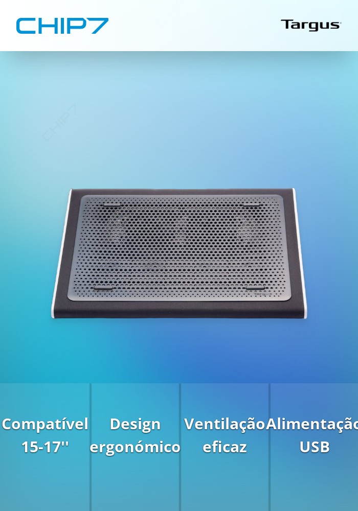 TARGUS BASE P/ PORTATIL COOLING PAD 15 TO 17
