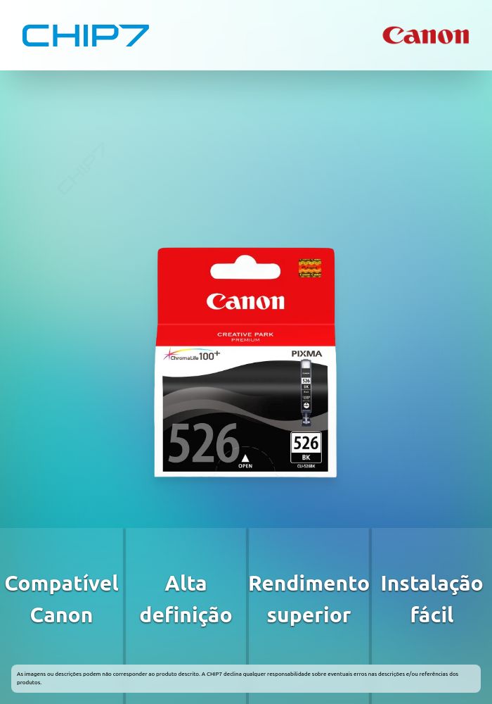 CLI-526 BK - Black ink Cartridge
